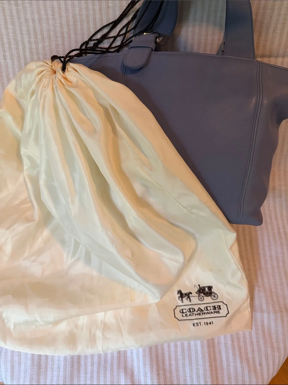 1997 Coach Waverly 4133 in Periwinkle